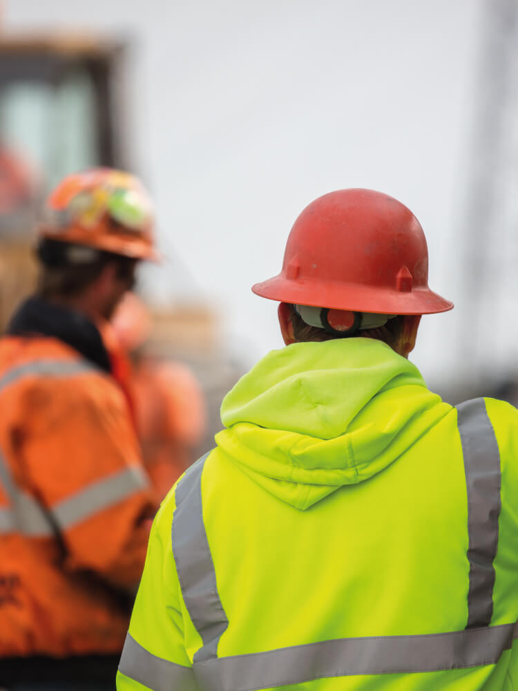 Rakennusalan työskenteltyyn liittyvä yleiskuva