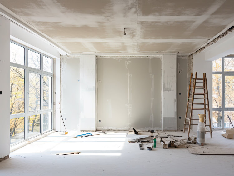 Rakennuspalveluihin liittyvä yleiskuva